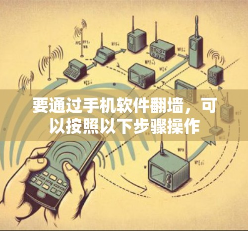 要通过手机软件翻墙，可以按照以下步骤操作