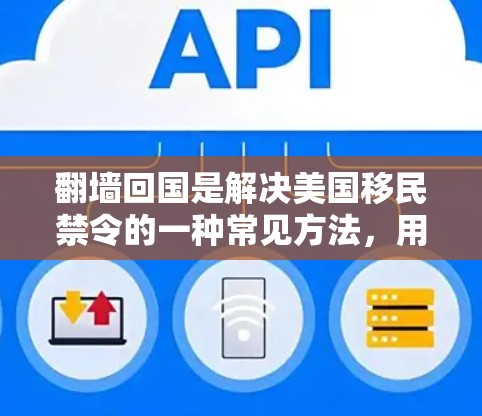 翻墙回国是解决美国移民禁令的一种常见方法，用户需要选择一家可以轻松进行翻墙的软件。以下是一些推荐的翻墙回国软件，它们支持多种语言和功能，适合不同用户的使用需求