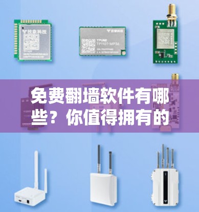 免费翻墙软件有哪些？你值得拥有的工具