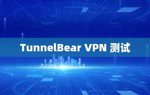 TunnelBear VPN 测试