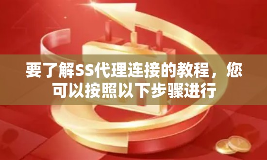 要了解SS代理连接的教程，您可以按照以下步骤进行
