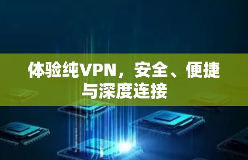 体验纯VPN，安全、便捷与深度连接