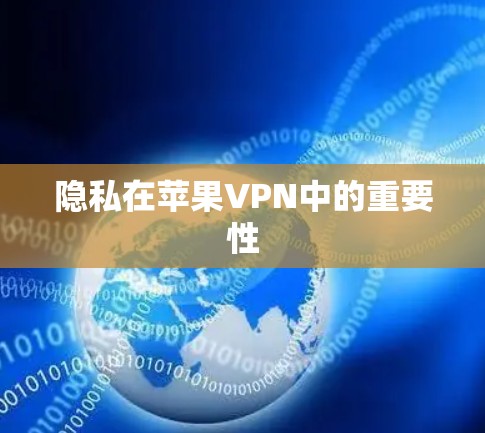 隐私在苹果VPN中的重要性