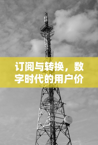 订阅与转换，数字时代的用户价值提升