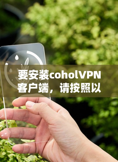 要安装coholVPN客户端，请按照以下步骤操作