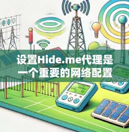 设置Hide.me代理是一个重要的网络配置步骤，确保代理能够有效地隐藏或隔离特定IP地址，控制网络流量。以下是详细的设置步骤