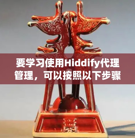 要学习使用Hiddify代理管理，可以按照以下步骤进行