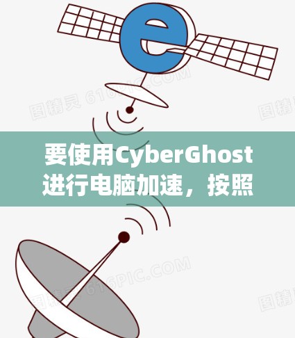 要使用CyberGhost进行电脑加速，按照以下步骤操作